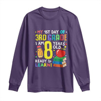 Hello 3rd Grade Long Sleeve Shirt Boys and Girls First Day Back to School Gift