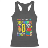 Hello 3rd Grade Racerback Tank Top Boys and Girls First Day Back to School Gift