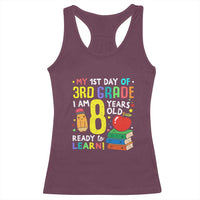 Hello 3rd Grade Racerback Tank Top Boys and Girls First Day Back to School Gift