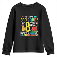 Hello 3rd Grade Youth Sweatshirt Boys and Girls First Day Back to School Gift