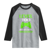 100 Days of School Smarter Raglan Shirt Cool 100th Day Celebration Gift
