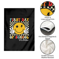First Day of School Vibes Garden Flag Aesthetic Back to School Teacher Student