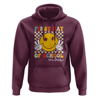 First Day of School Vibes Hoodie Back to School for Teachers and Students - Wonder Print Shop