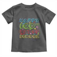 Happy 100 Days of School Toddler T Shirt 100th Day Funny Milestone Celebration