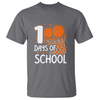 100th Day of School T Shirt Basketball Theme for Kids - Wonder Print Shop