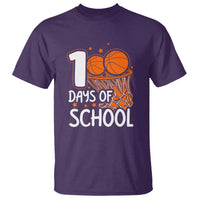 100th Day of School T Shirt Basketball Theme for Kids - Wonder Print Shop