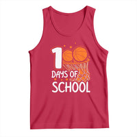 100 Days of Rocking School Basketball Tank Top Cool Kids Sports Gift