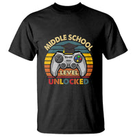 Middle School Level Unlocked T Shirt Happy First Day of Middle School - Wonder Print Shop