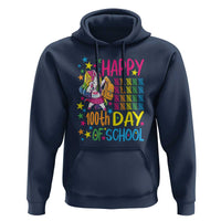 Happy 100th Day of School Unicorn Hoodie Celebration Design - Wonder Print Shop