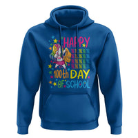 Happy 100th Day of School Unicorn Hoodie Celebration Design - Wonder Print Shop