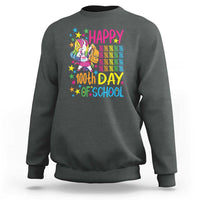 Happy 100th Day of School Unicorn Sweatshirt Celebration Design - Wonder Print Shop