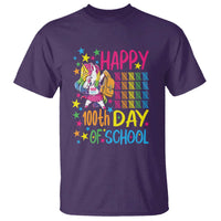 Happy 100th Day of School Unicorn T Shirt Celebration Design - Wonder Print Shop