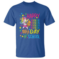 Happy 100th Day of School Unicorn T Shirt Celebration Design - Wonder Print Shop
