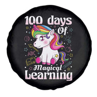 Magical Unicorn 100th Day of School Spare Tire Cover Cute Girls Celebration Gift