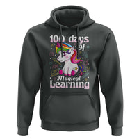 100th Day of School Unicorn Hoodie Girls 100 Days Celebration - Wonder Print Shop