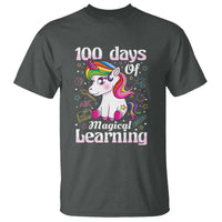100th Day of School Unicorn T Shirt Girls 100 Days Celebration - Wonder Print Shop