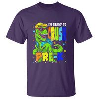 Dinosaur Pre-K T Shirt I'm Ready To Crush Pre-K, 1st Day of School Boy - Wonder Print Shop