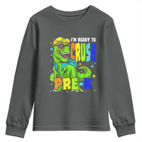 I am Ready To Crush Pre-K Dinosaur Youth Sweatshirt Cool First Day of School Boy