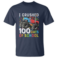100 Days of School Monster Truck T Shirt Boys 100th Day Celebration - Wonder Print Shop