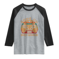 Game On First Day of 3rd Grade Raglan Shirt Funny Gamer Back to School Kids Gift