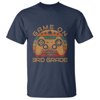 First Day of 3rd Grade T Shirt Game On Gamer Back to School Gift - Wonder Print Shop