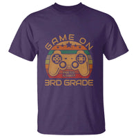 First Day of 3rd Grade T Shirt Game On Gamer Back to School Gift - Wonder Print Shop