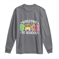 Welcome Back to School Bus Driver Long Sleeve Shirt First Day for School Gifts