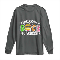 Welcome Back to School Bus Driver Long Sleeve Shirt First Day for School Gifts