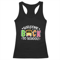 Welcome Back to School Bus Driver Racerback Tank Top First Day for School Gifts
