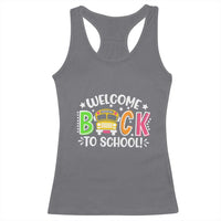 Welcome Back to School Bus Driver Racerback Tank Top First Day for School Gifts