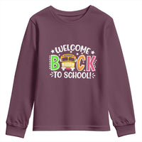 Welcome Back to School Bus Driver Youth Sweatshirt First Day for School Gifts