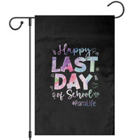 Para Life Beach Mode Garden Flag Funny Last Day of School Summer Vacation Gift