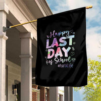 Para Life Beach Mode Garden Flag Funny Last Day of School Summer Vacation Gift