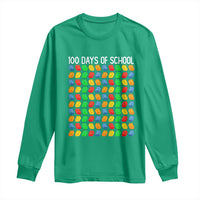 Master Builder 100 Days of School Long Sleeve Shirt Funny Toy Building Blocks Gift