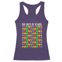 Master Builder 100 Days of School Racerback Tank Top Funny Toy Building Blocks Gift