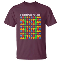 Funny 100 Days of School T Shirt Master Builder Building Blocks - Wonder Print Shop