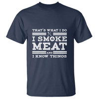 Funny Pitmaster T Shirt I Smoke Meat BBQ Smoker Grill Gift - Wonder Print Shop
