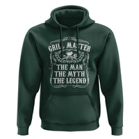 Master Legend BBQ Smoker Hoodie Grilling Enthusiast Gift, Funny BBQ Tee, Comfortable Cotton - Wonder Print Shop