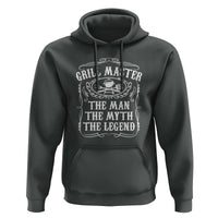 Master Legend BBQ Smoker Hoodie Grilling Enthusiast Gift, Funny BBQ Tee, Comfortable Cotton - Wonder Print Shop