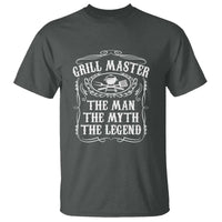 Master Legend BBQ Smoker T Shirt Grilling Enthusiast Gift, Funny BBQ Tee, Comfortable Cotton - Wonder Print Shop