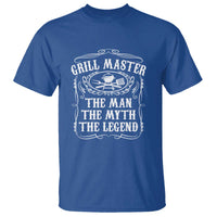 Master Legend BBQ Smoker T Shirt Grilling Enthusiast Gift, Funny BBQ Tee, Comfortable Cotton - Wonder Print Shop