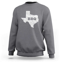 Vintage Retro Texas BBQ Sweatshirt State Pride Barbecue Graphic, Soft Cotton Tee, Classic Design - Wonder Print Shop