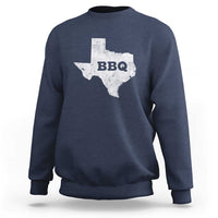 Vintage Retro Texas BBQ Sweatshirt State Pride Barbecue Graphic, Soft Cotton Tee, Classic Design - Wonder Print Shop