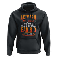 Barbecue Joke Hoodie for Grill MastersFunny Chef Gift, BBQ Tee - Wonder Print Shop