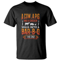 Barbecue Joke T Shirt for Grill MastersFunny Chef Gift, BBQ Tee - Wonder Print Shop