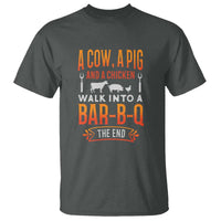Barbecue Joke T Shirt for Grill MastersFunny Chef Gift, BBQ Tee - Wonder Print Shop