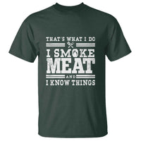 Funny Pitmaster BBQ T Shirt I Smoke Meat Smoker Grill Gift - Wonder Print Shop