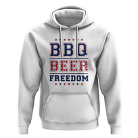 Patriotic BBQ Hoodie Beer, Freedom, and BBQ Design - Wonder Print Shop