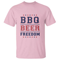 Patriotic BBQ T Shirt Beer, Freedom, and BBQ Design - Wonder Print Shop