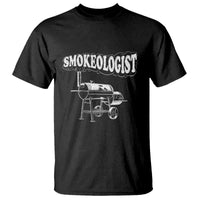 Smokeologist T Shirt Funny Pitmaster BBQ Smoker Grilling Gift - Wonder Print Shop